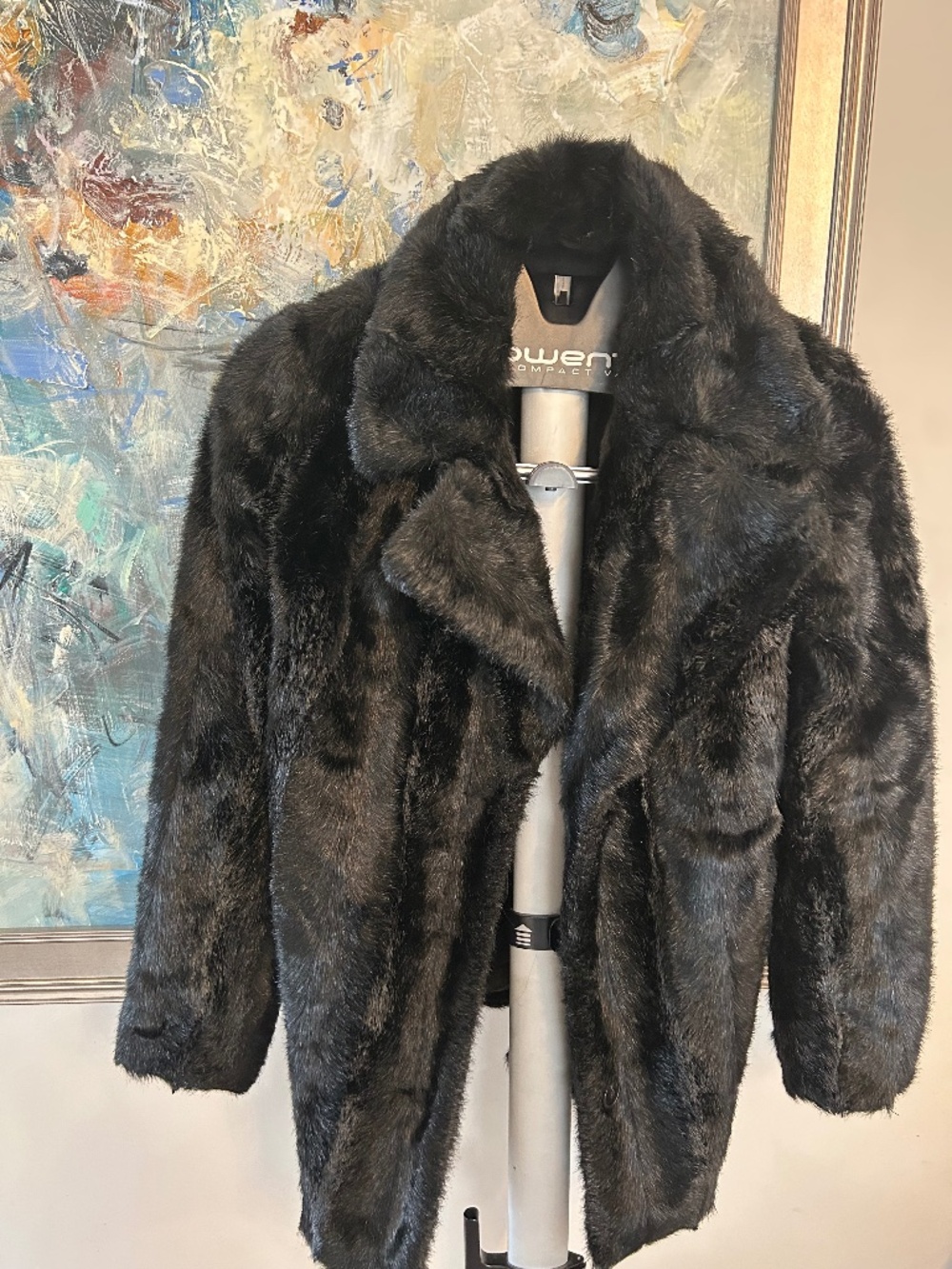 Zara fur coat